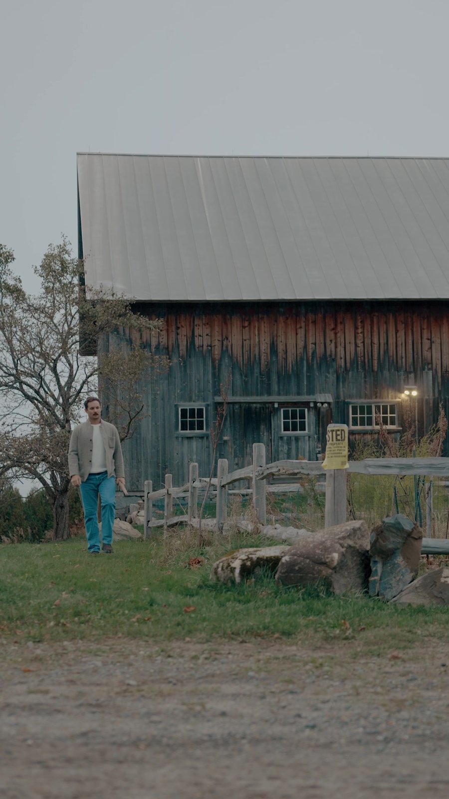 the establishing frame